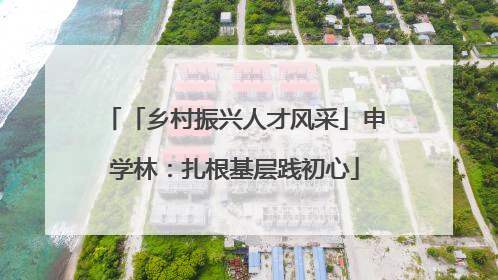 「乡村振兴人才风采」申学林：扎根基层践初心