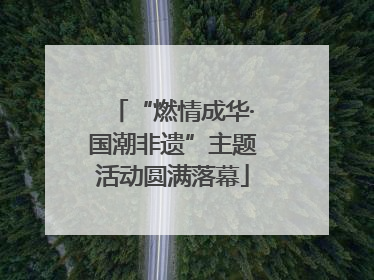 “燃情成华·国潮非遗”主题活动圆满落幕