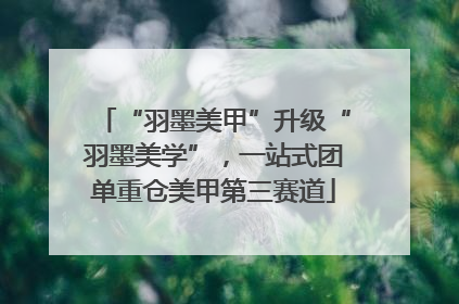 “羽墨美甲”升级“羽墨美学”，一站式团单重仓美甲第三赛道