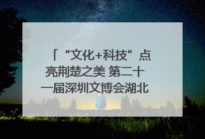 “文化+科技”点亮荆楚之美 第二十一届深圳文博会湖北馆抢“鲜”看