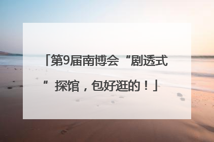 第9届南博会“剧透式”探馆，包好逛的！