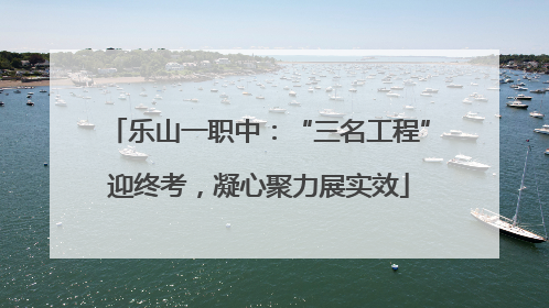 乐山一职中：“三名工程”迎终考，凝心聚力展实效