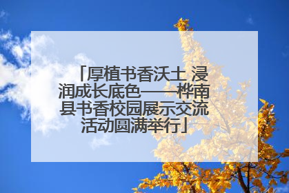 厚植书香沃土 浸润成长底色——桦南县书香校园展示交流活动圆满举行
