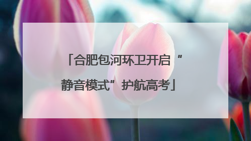 合肥包河环卫开启“静音模式”护航高考