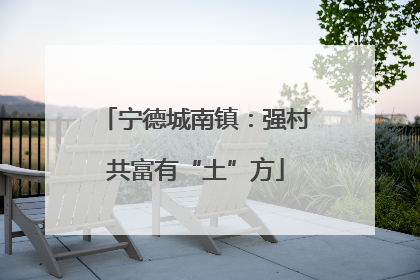 宁德城南镇：强村共富有“土”方