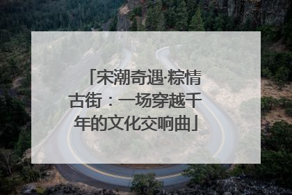 宋潮奇遇·粽情古街：一场穿越千年的文化交响曲