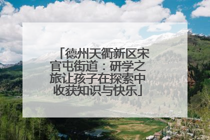 德州天衢新区宋官屯街道：研学之旅让孩子在探索中收获知识与快乐