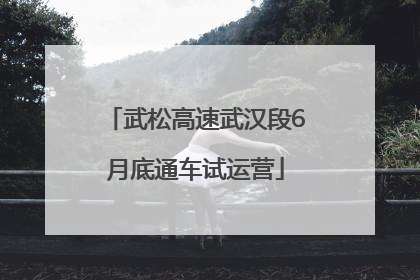 武松高速武汉段6月底通车试运营