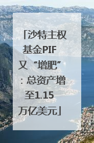 沙特主权基金PIF又“增肥”：总资产增至1.15万亿美元