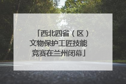 西北四省（区）文物保护工匠技能竞赛在兰州闭幕