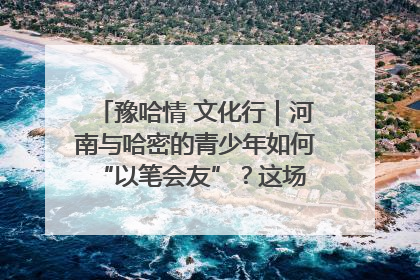 豫哈情 文化行｜河南与哈密的青少年如何 “以笔会友”？这场书画展藏着答案