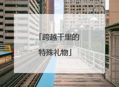 跨越千里的特殊礼物