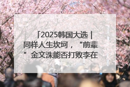 2025韩国大选｜同样人生坎坷，“前辈”金文洙能否打败李在明“逆风翻盘”？
