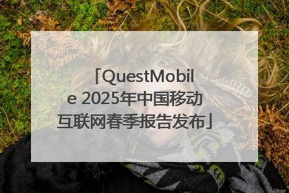 QuestMobile 2025年中国移动互联网春季报告发布